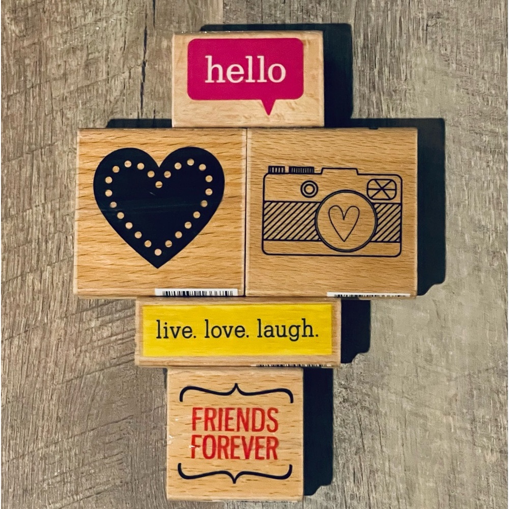 “Best Friend” rubber stamp lot!!